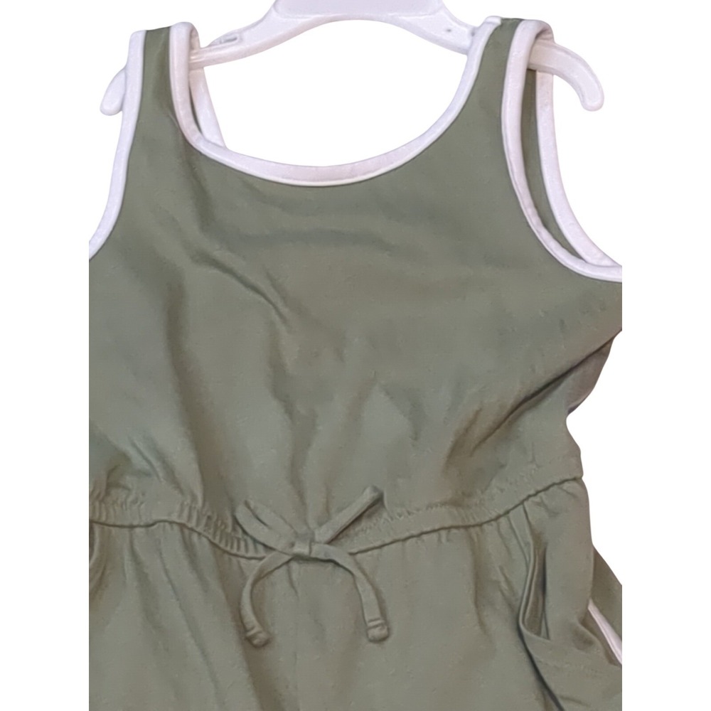 NWT Wonder Nation Win Play Romper Size S (6-6X) Terrace Green Color Pockets - Picture 2 of 6